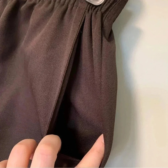 Briggs chocolate  brown high rise dress pants - Picture 3 of 5